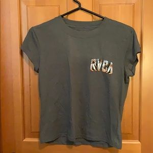 RVCA simple crop top
